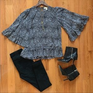 Michael Kors Leopard Top